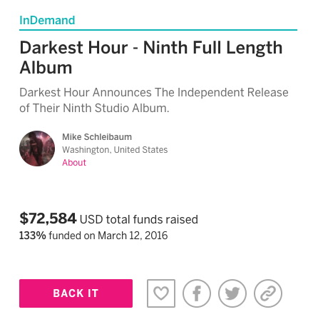 darkest hour indiegogo campaign
